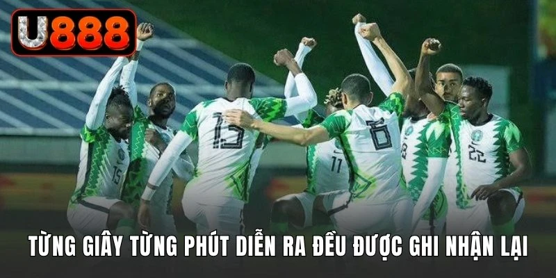 Từng giây từng phút diễn ra đều được ghi nhận lại